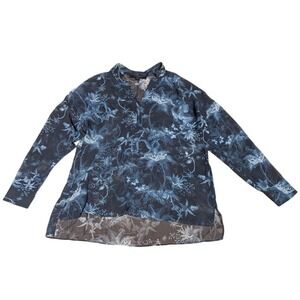 AllSaints Shirt Sheer Dark Fairy Whimsygoth Witchy All‎ Over Women's XS